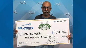 В США чоловік виграв тисячу доларів щоденно на все життя